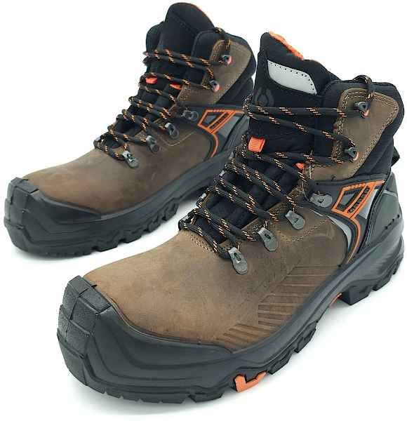 BASE T-Wall Mid Safety Ankle Boots S3S HRO CI HI LG FO SR Side View